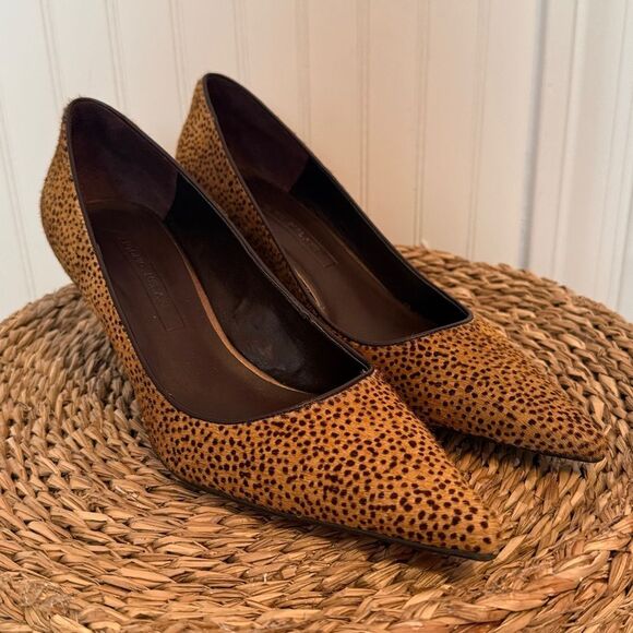 Antonio Melani Elegant Tan Women's Heels - 7.5 - Great Condition - Picture 1 of 13